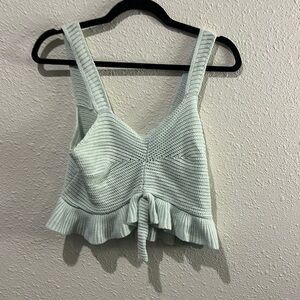 O'Neill Light Green Knit Tank Top
